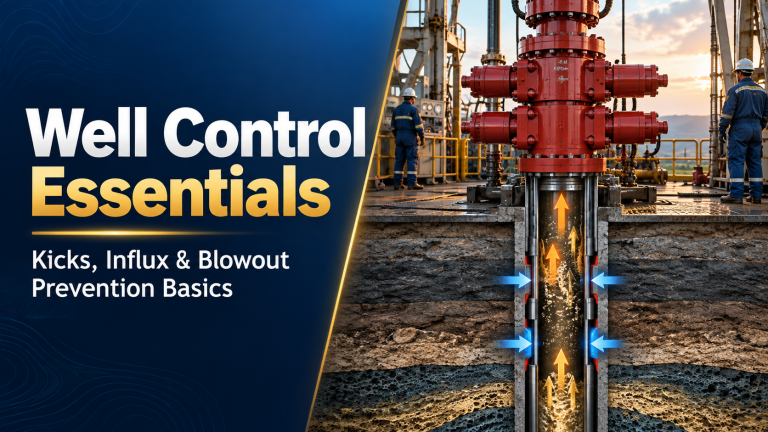 Well Control Essentials: Kicks, Influx & Blowout Prevention Basics