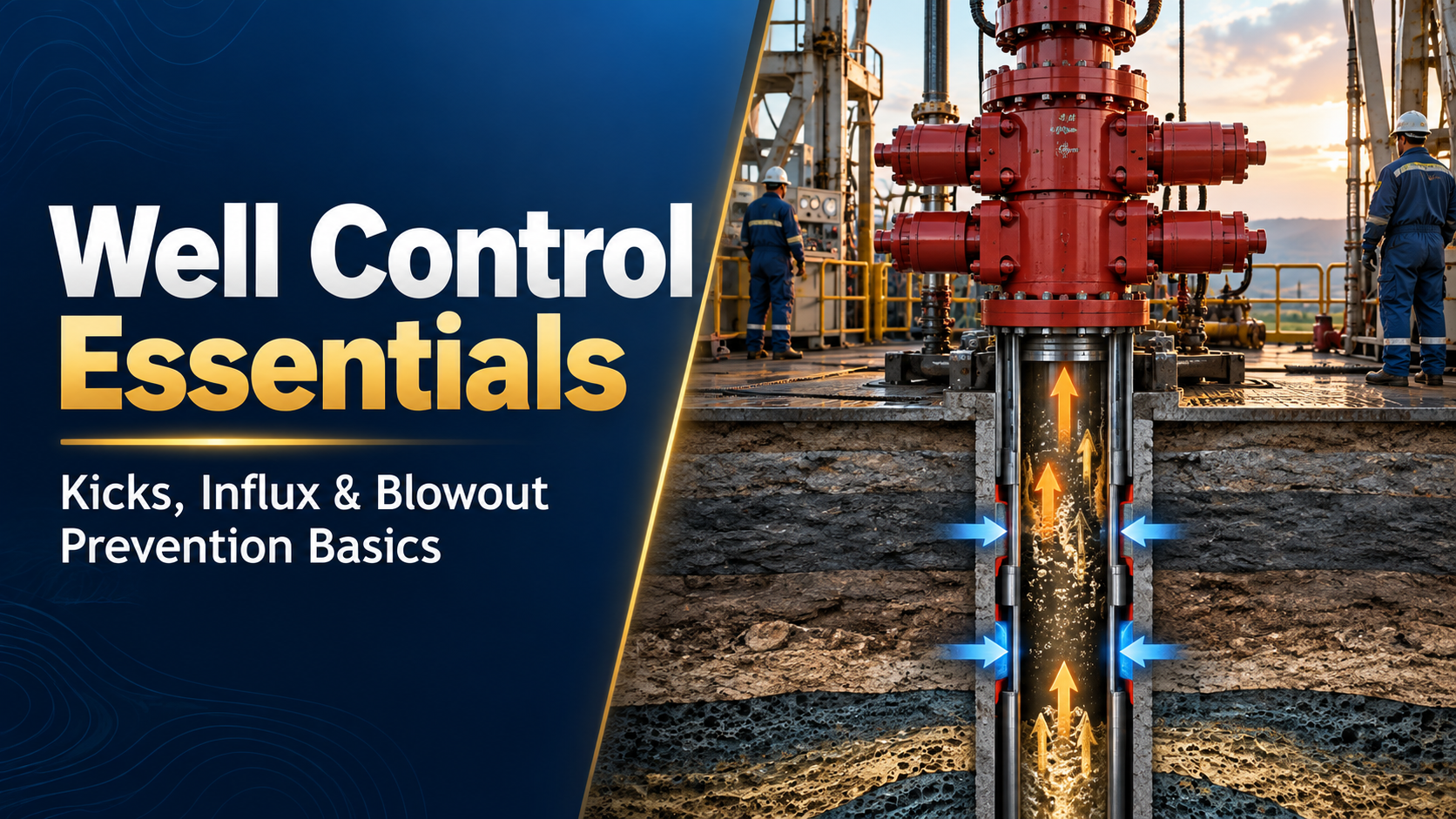 Well Control Essentials: Kicks, Influx & Blowout Prevention Basics