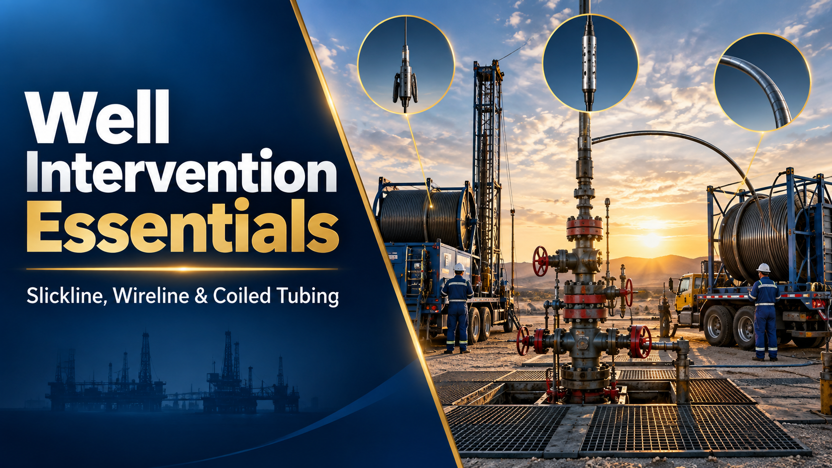 Well Intervention Essentials: Slickline, Wireline & Coiled Tubing