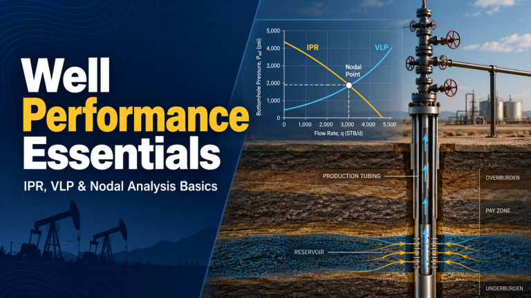 Well Performance Essentials: IPR, VLP & Nodal Analysis Basics
