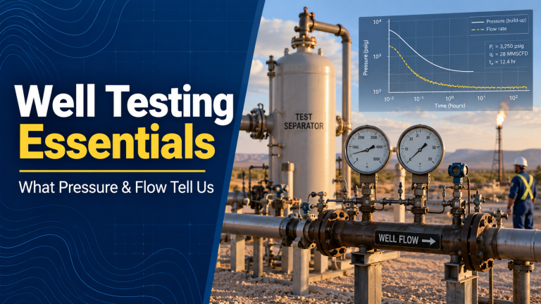 Well Testing Essentials: What Pressure & Flow Tell Us