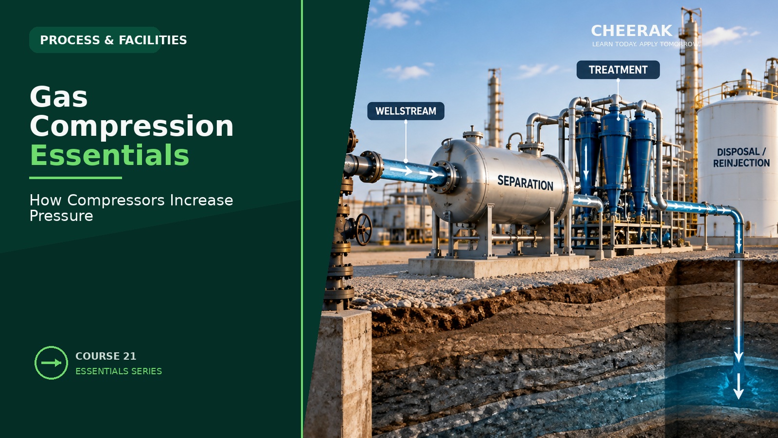 Gas Compression Essentials: How Compressors Increase Pressure