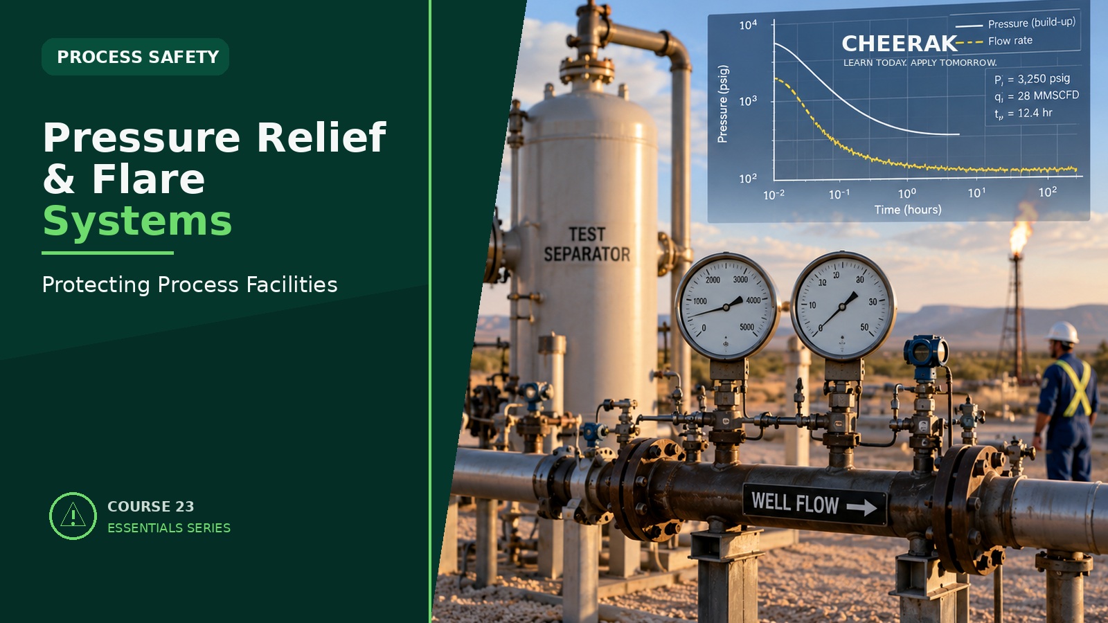 Pressure Relief & Flare Systems: Protecting Process Facilities
