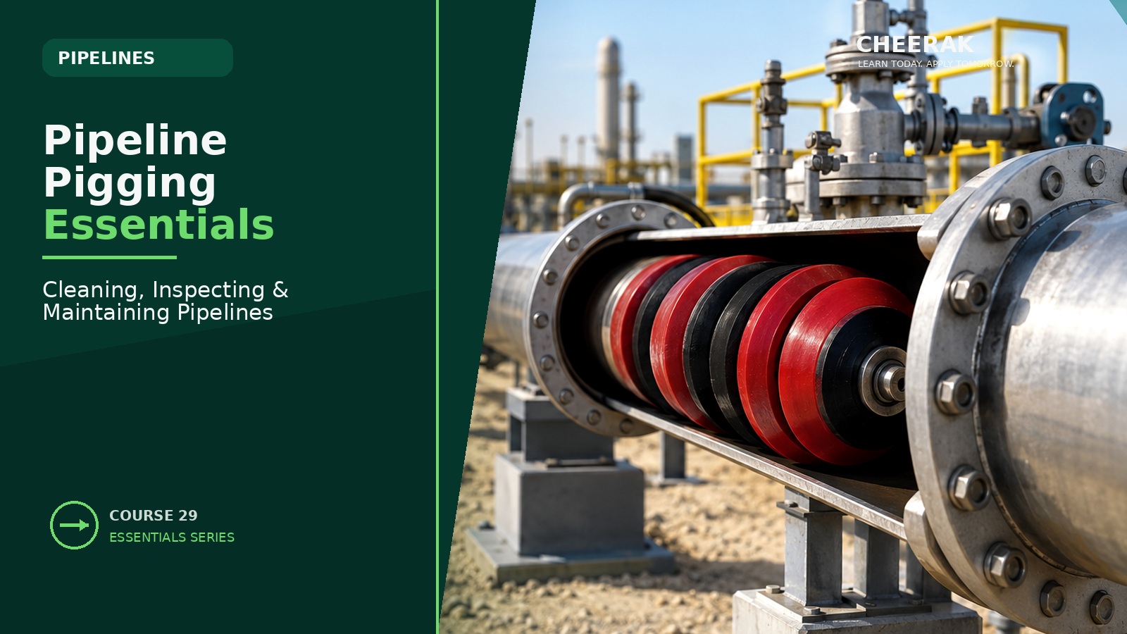 Pipeline Pigging Essentials: Cleaning, Inspecting & Maintaining Pipelines
