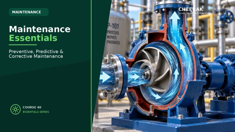 Maintenance Essentials: Preventive, Predictive & Corrective Maintenance