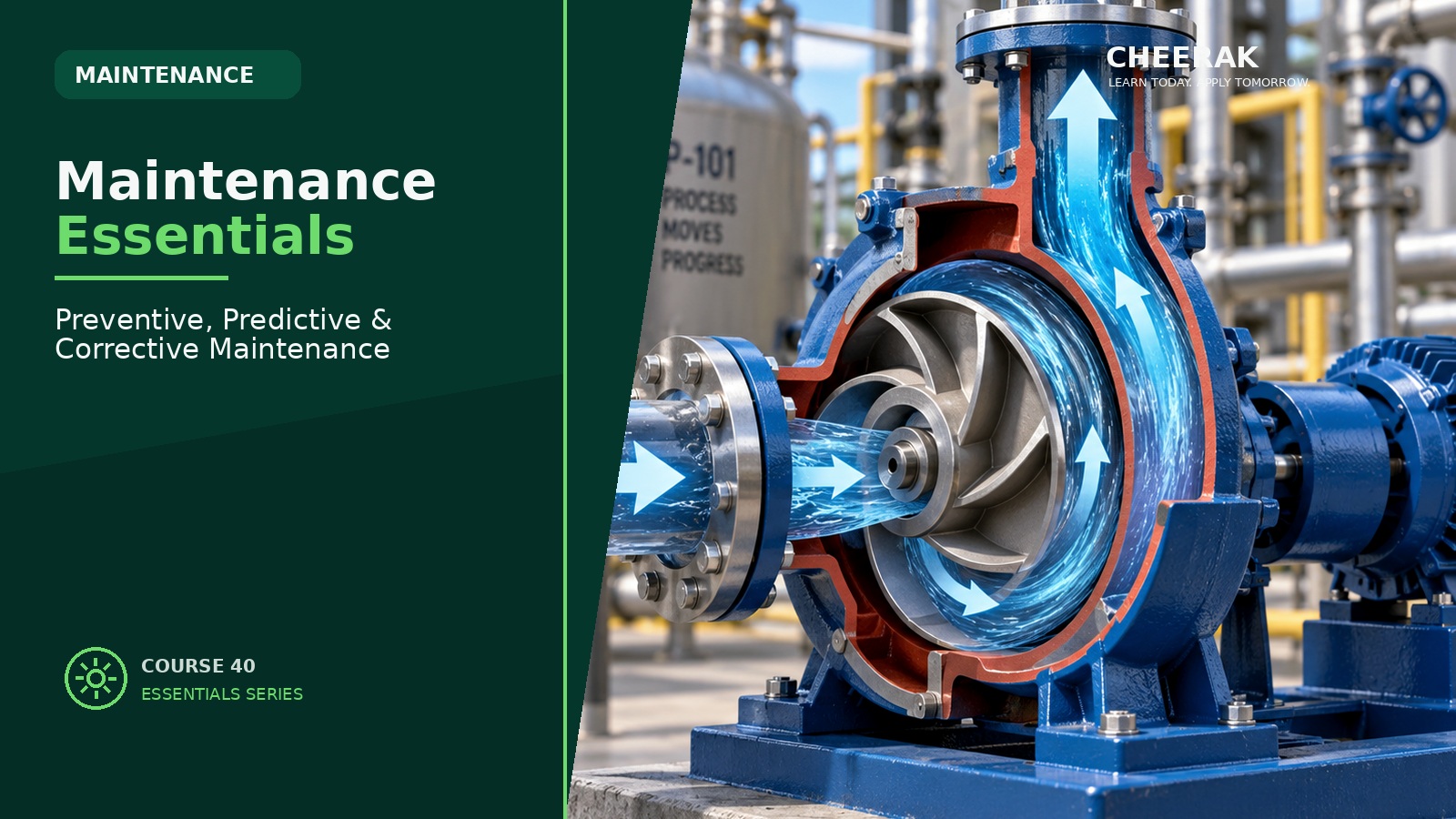 Maintenance Essentials: Preventive, Predictive & Corrective Maintenance