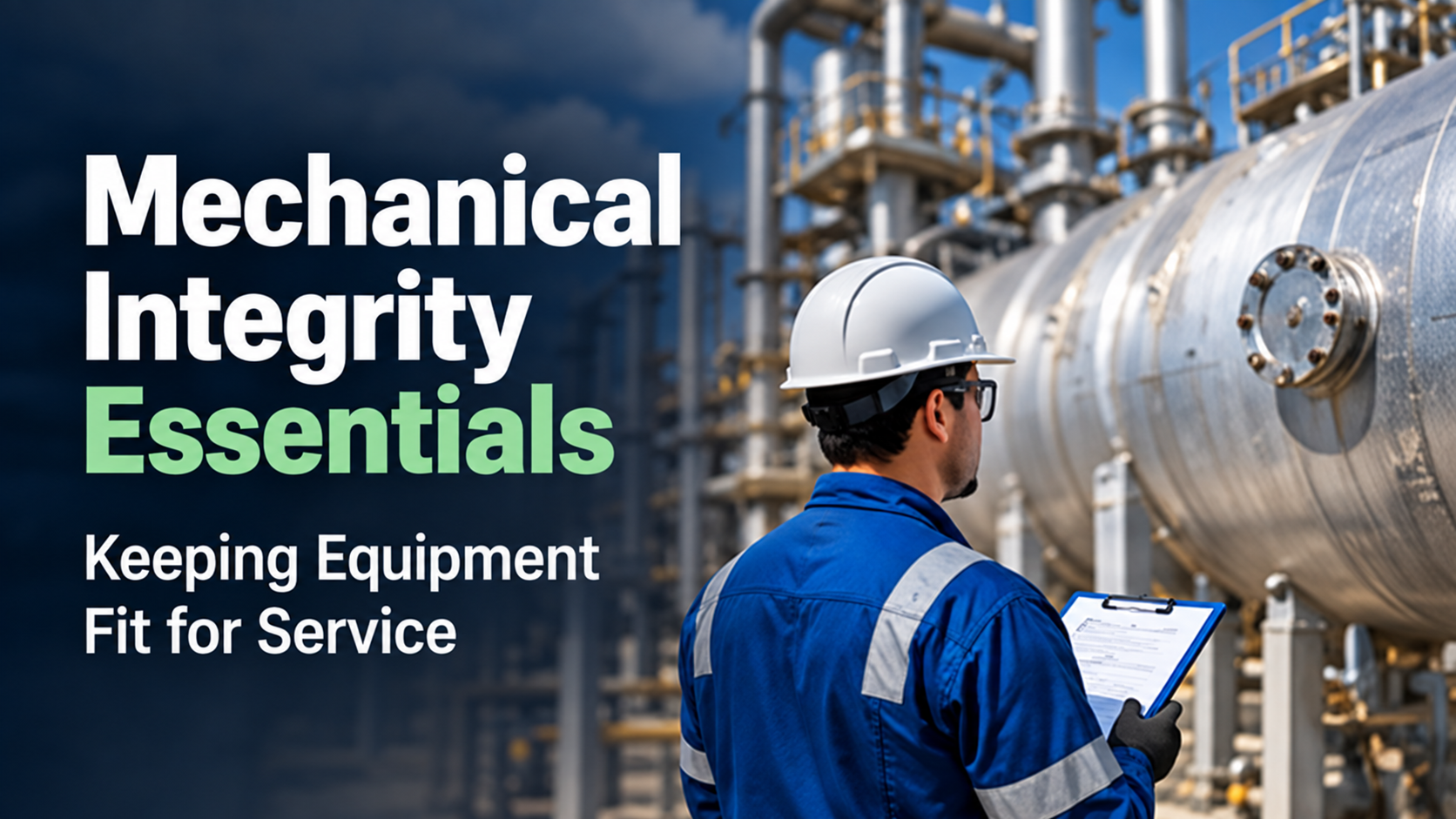 Mechanical Integrity Essentials: Keeping Equipment Fit for Service