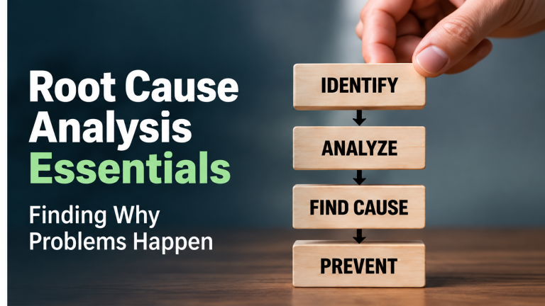 Root Cause Analysis Essentials: Finding Why Problems Happen