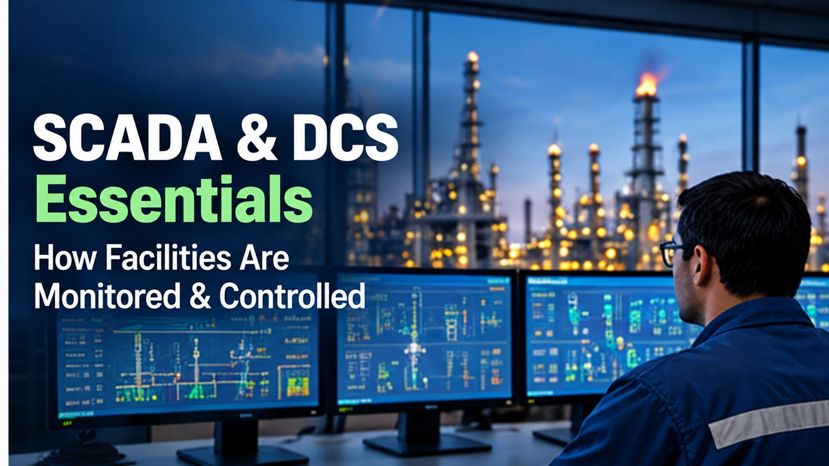 SCADA & DCS Essentials: How Facilities Are Monitored & Controlled
