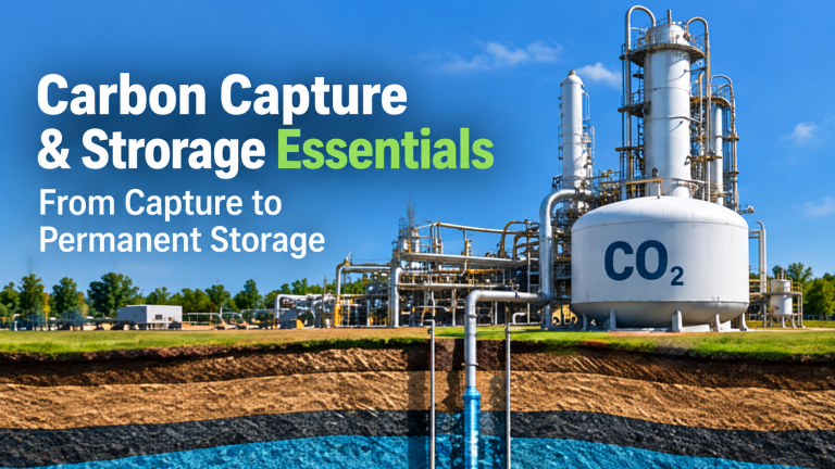 Carbon Capture & Storage Essentials: From Capture to Permanent Storage