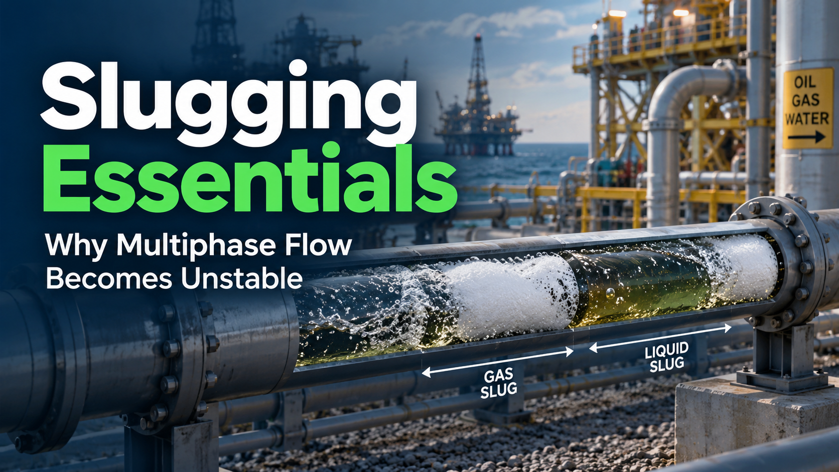 Slugging Essentials: Why Multiphase Flow Becomes Unstable