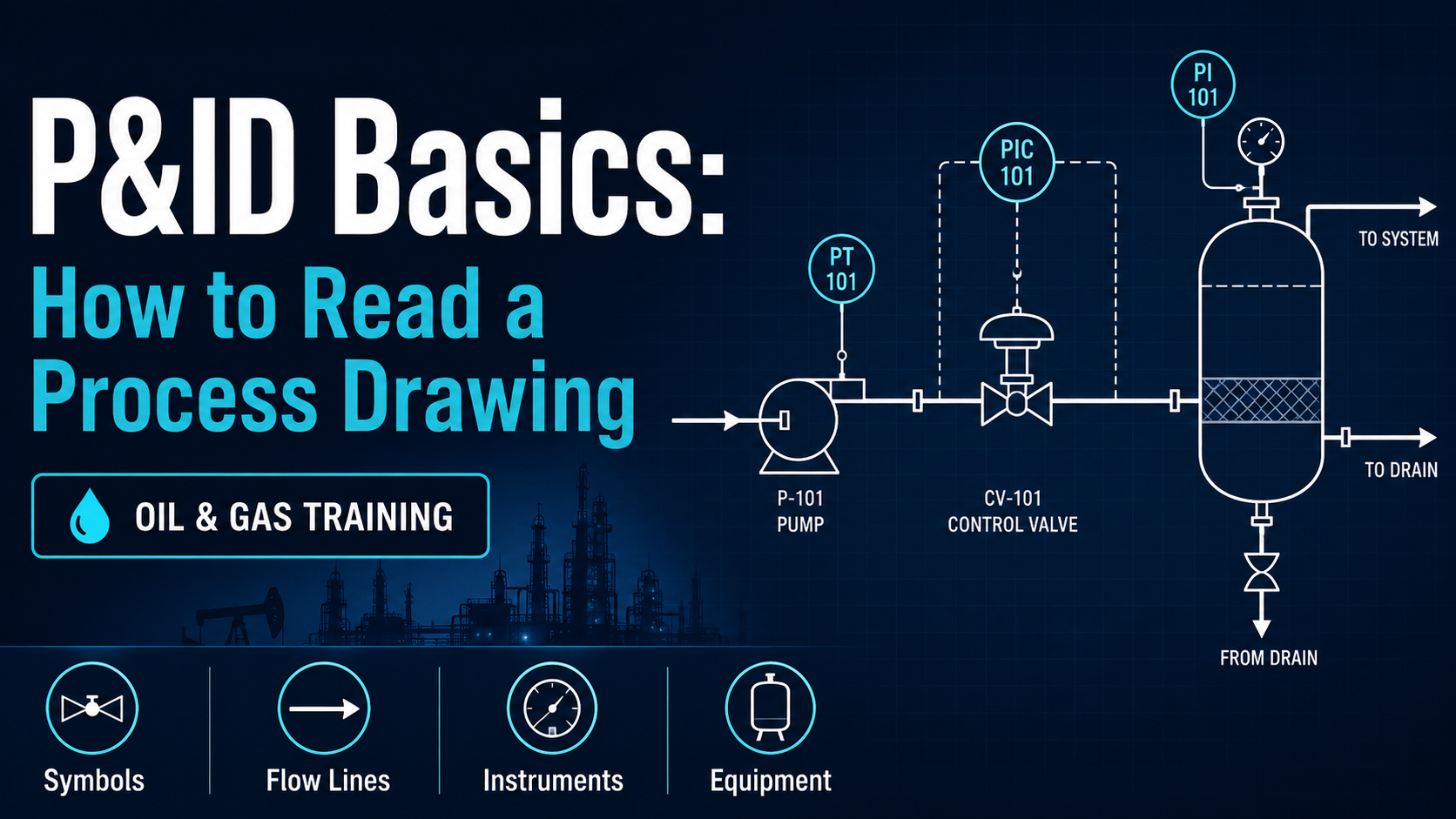 P&ID Basics: How to Read a Process Drawing