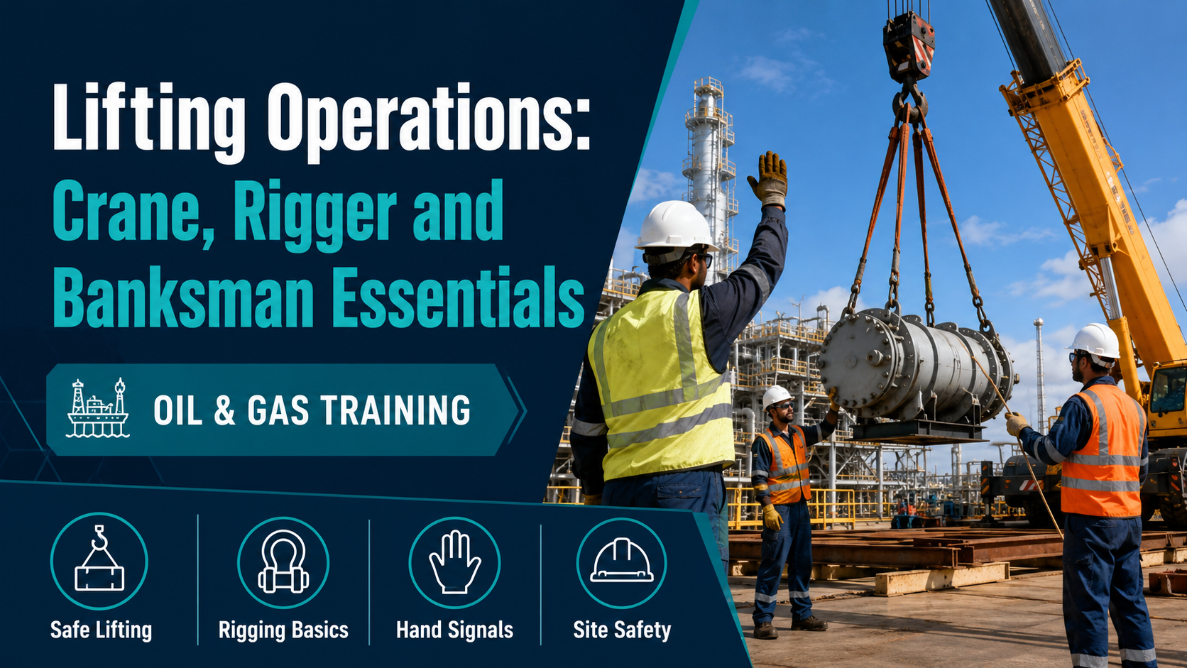 Lifting Operations: Crane, Rigger and Banksman Essentials
