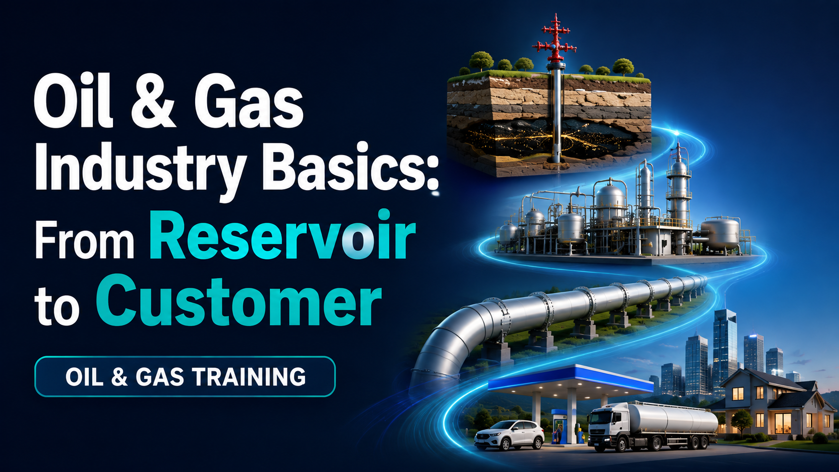 Oil & Gas Industry Basics: From Reservoir to Customer