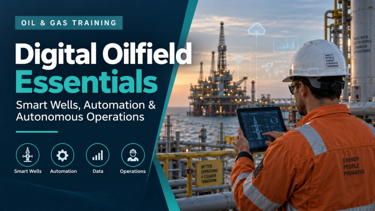 Digital Oilfield Essentials: Smart Wells, Automation & Autonomous Operations