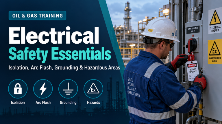 Electrical Safety Essentials: Isolation, Arc Flash, Grounding & Hazardous Areas